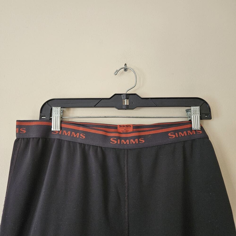 Simms active Base Layer Bottoms Green Pants Mens … - image 4